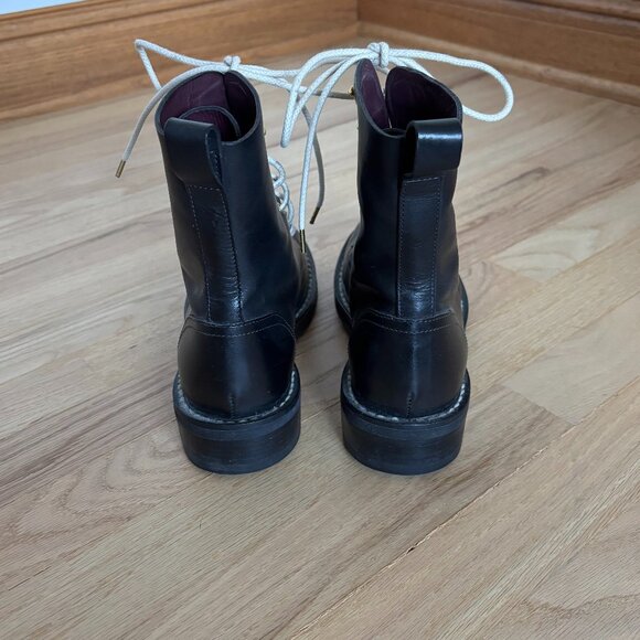RAG & BONE EMIL Black Combat Boots Women’s Size 38/US 8 - Picture 5 of 8
